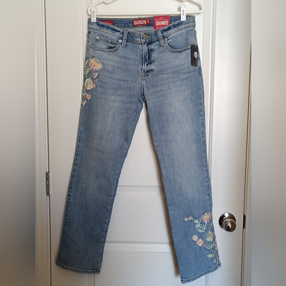 Sweet Mid Rise Straight  Lucky Brand Jeans NWT